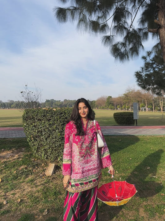 Rivaa Ethnic Printed Farshi Salwar Set