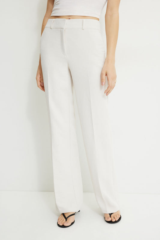 Essentials High Waisted Straight Leg Pants