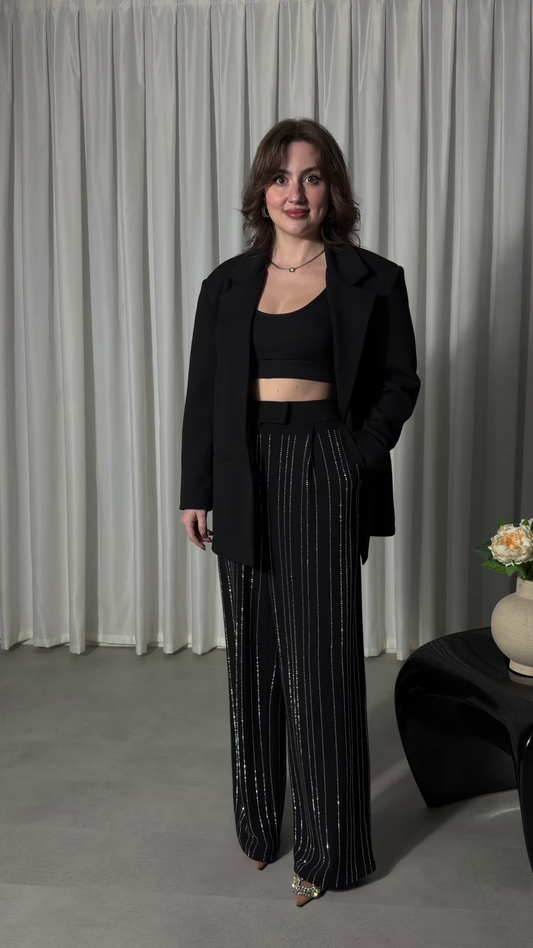 Adaah Luxe Siroski Work Trousers