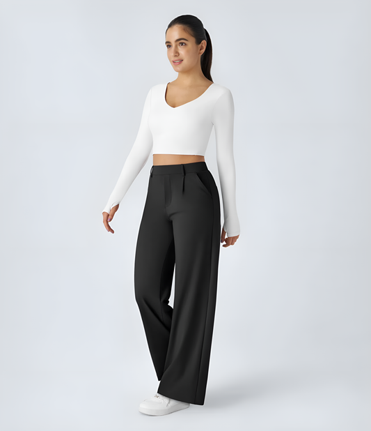 AirFlex High Waisted Straight Leg Pants