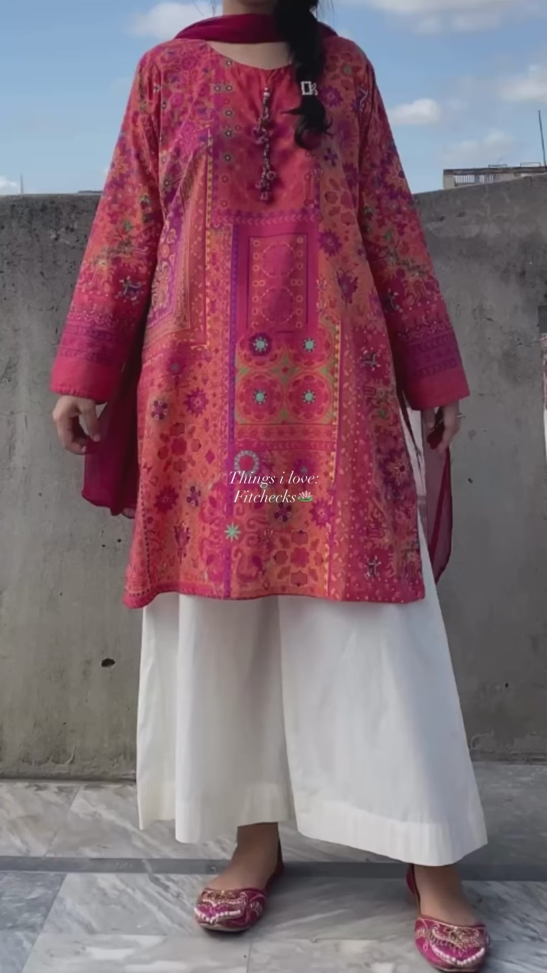 Gulbahar Winter Kurti Set