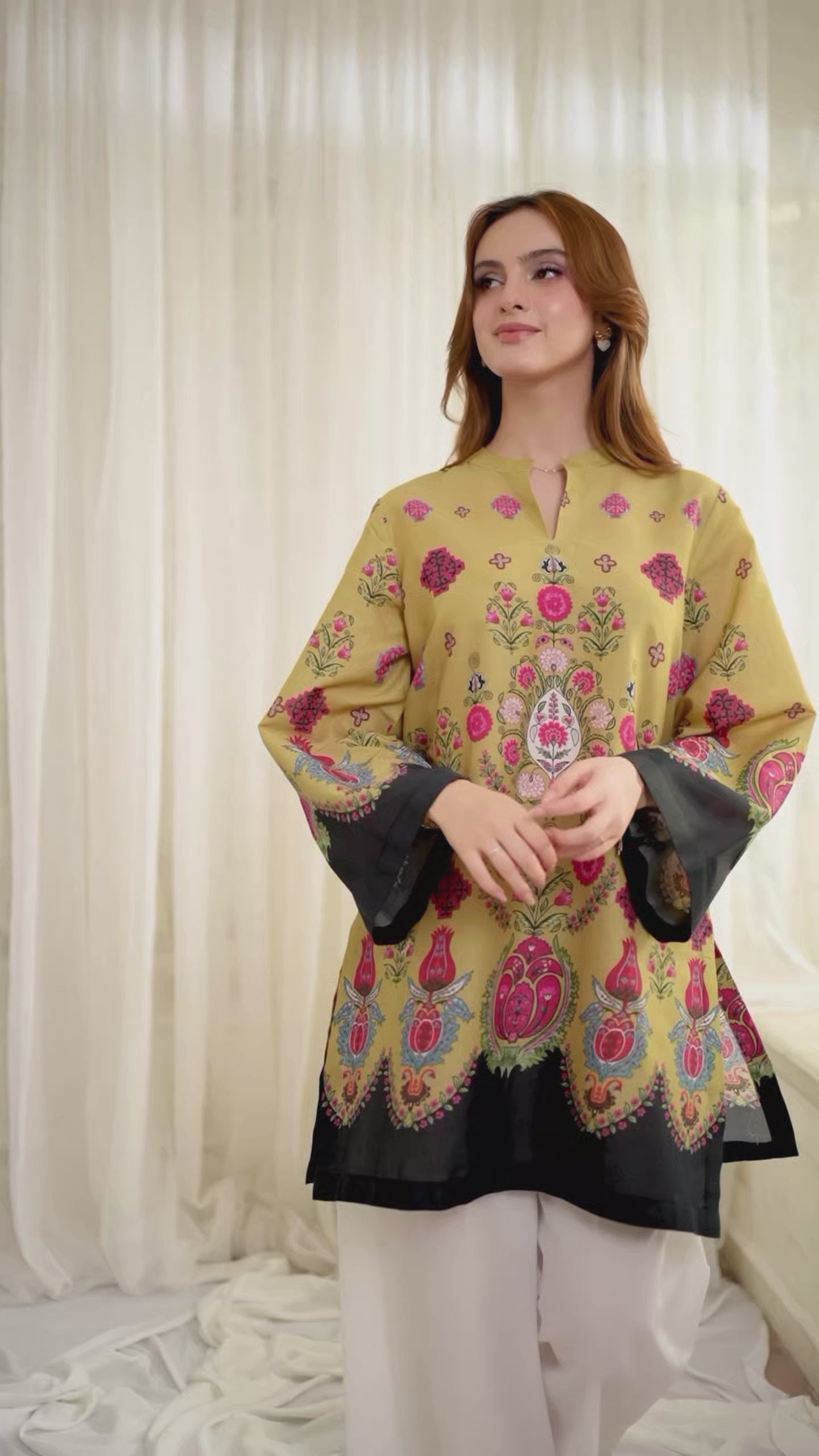 Maira Cotton Printed Cord Set