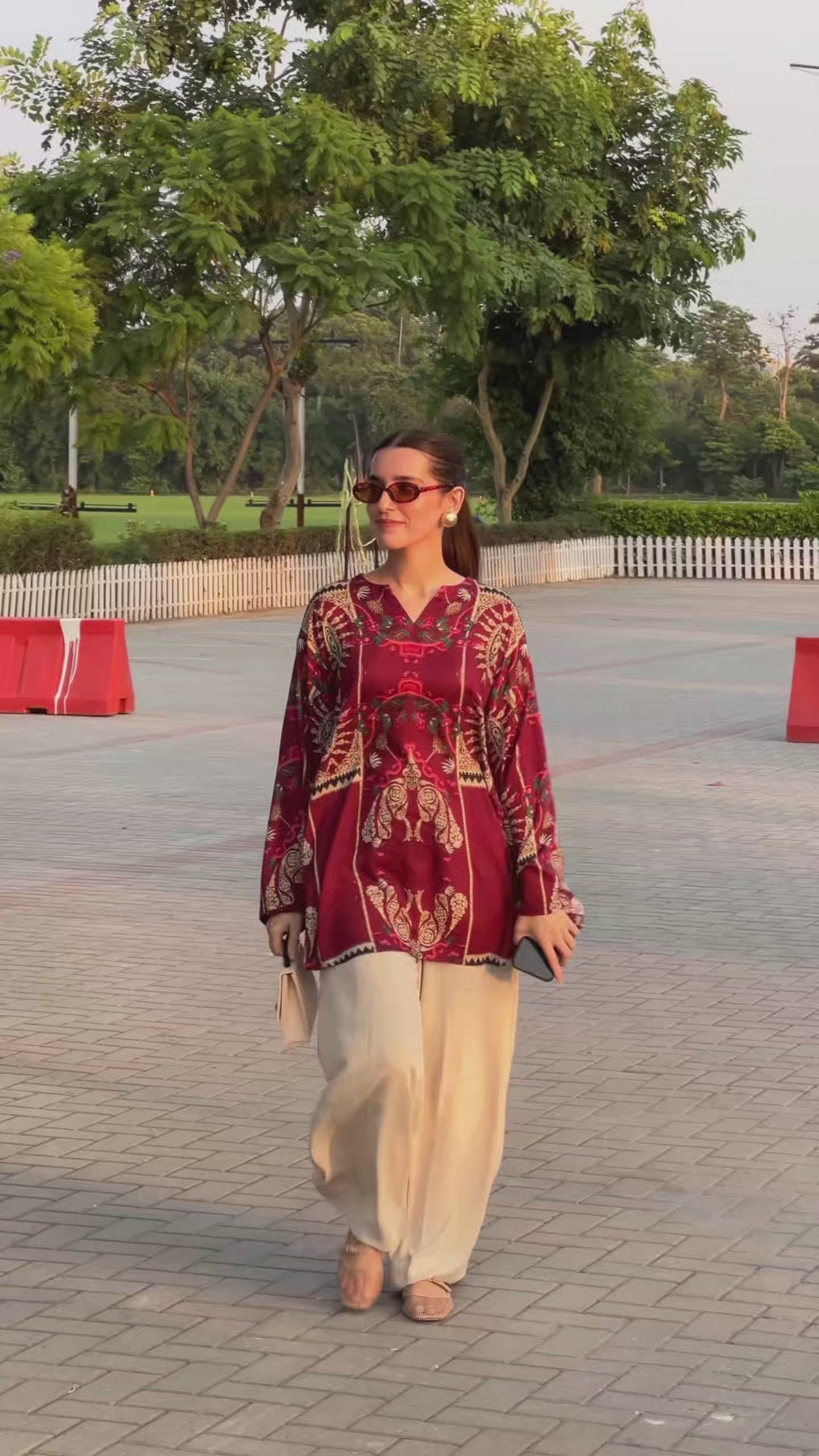 Anvi Printed Top